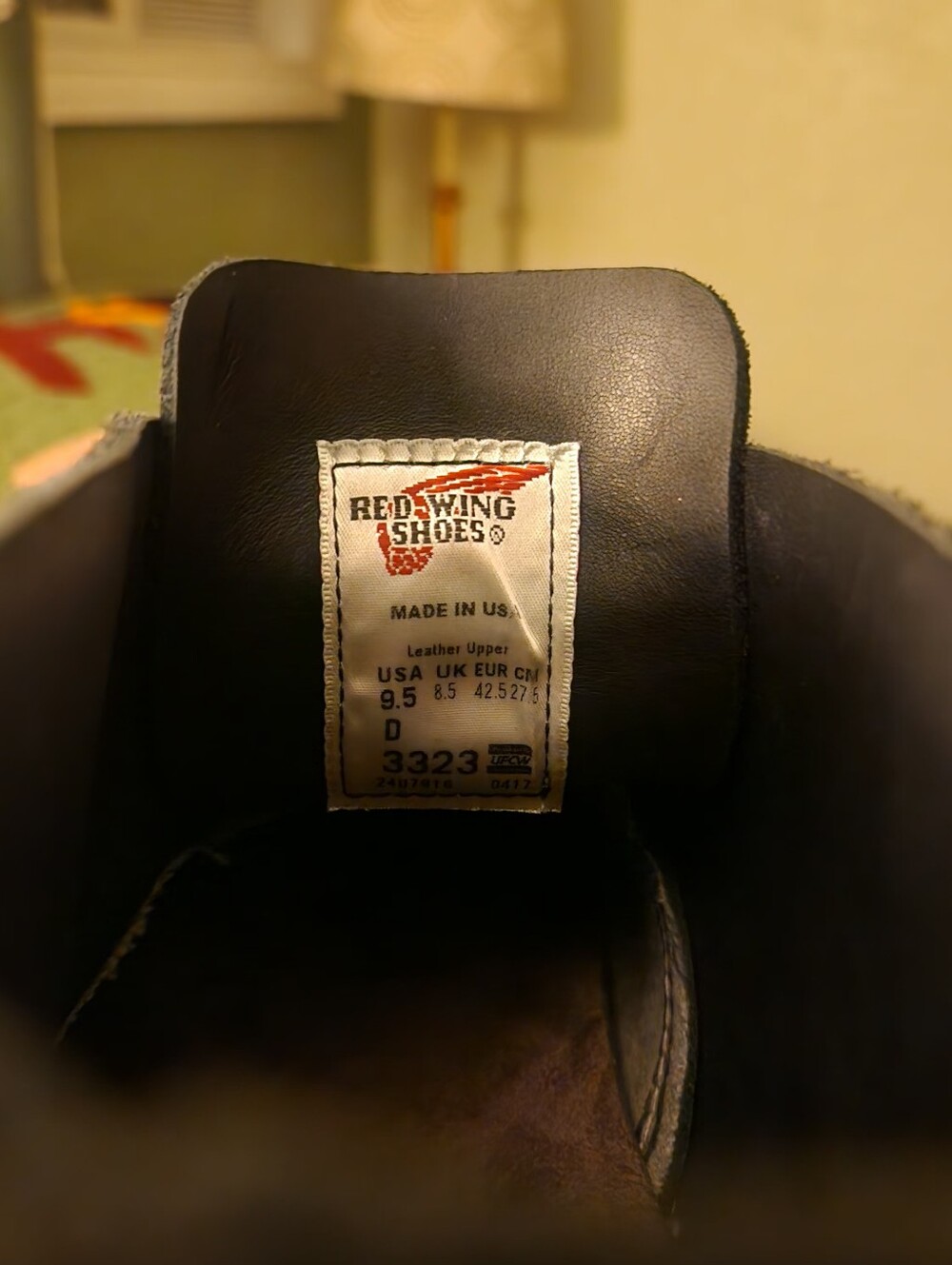Red Wing Shoes Men's Black Suede Chukka Boots - Picture 4 of 5